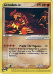 Groudon EX #002 Non-Holo Promo - 2003 Nintendo Power